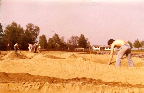Sportplatzbau 1979