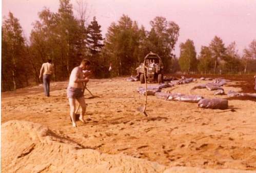 Sportplatzbau 1979